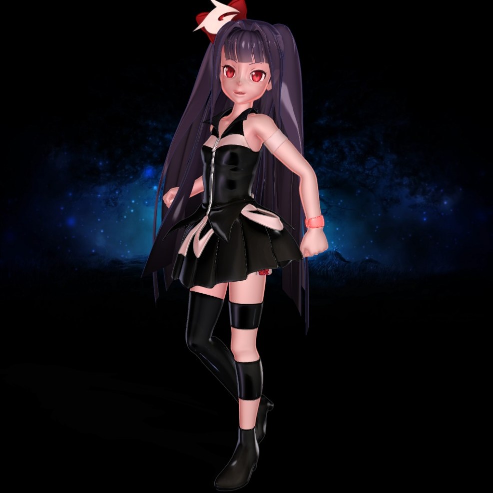 MMD Model Hanako Kuna DL