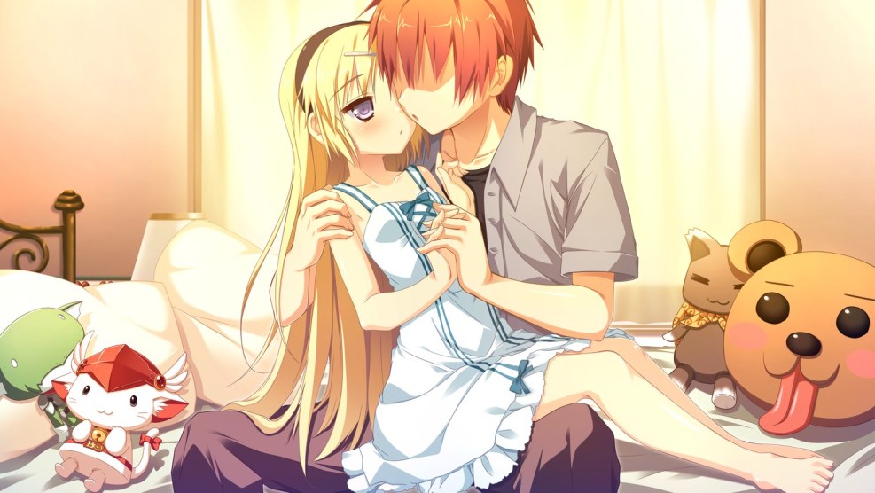 Anime is a caring sister