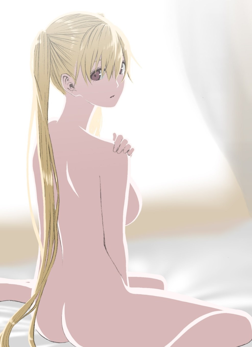 2 Girls Blush Bondage Breast Press Brown Hair