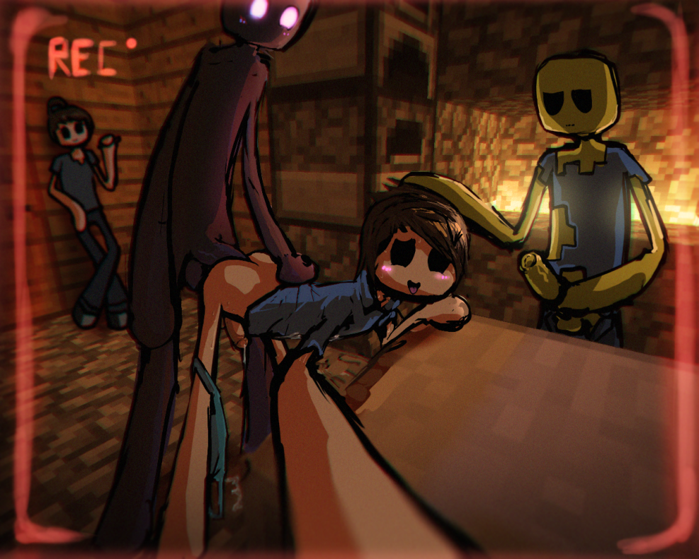 Hentai Herobrin and Enderman