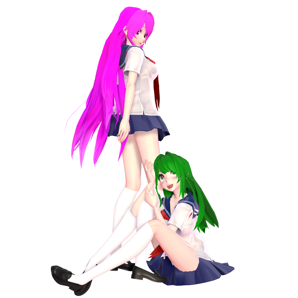 Yandere Simulator May Vaifa and Midori