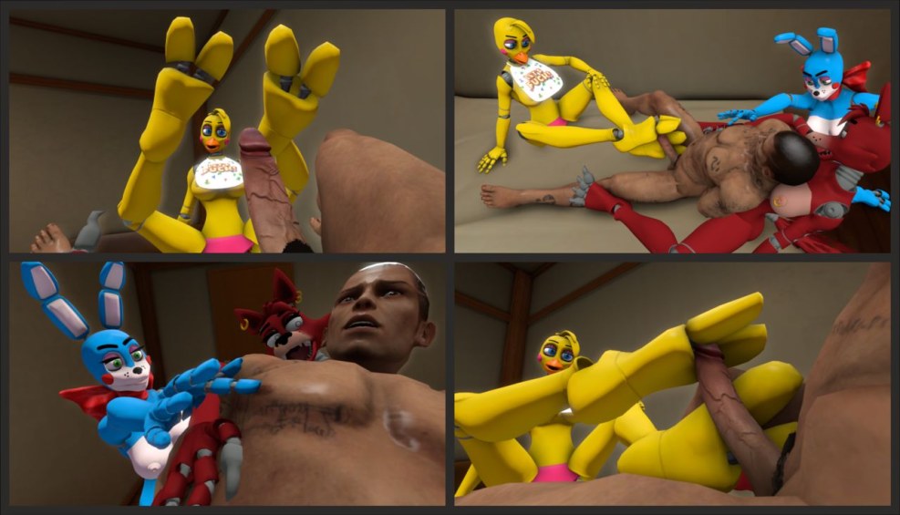 Naked animatronics foot fetish