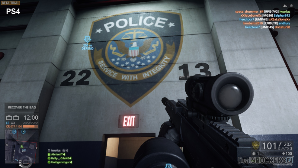 Batelfield hardline plot