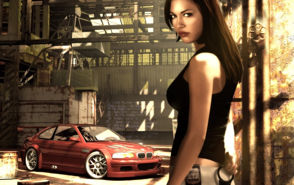 NFS Most Wanted 2005 Girls