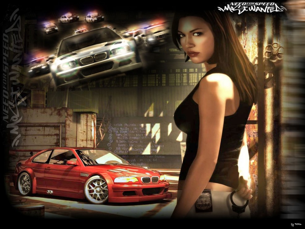 NFS Most Wanted 2005 Girls