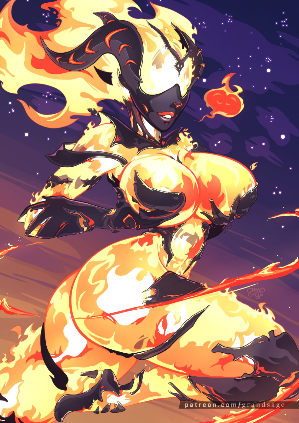 Skyrim Fiery atropons Hentai