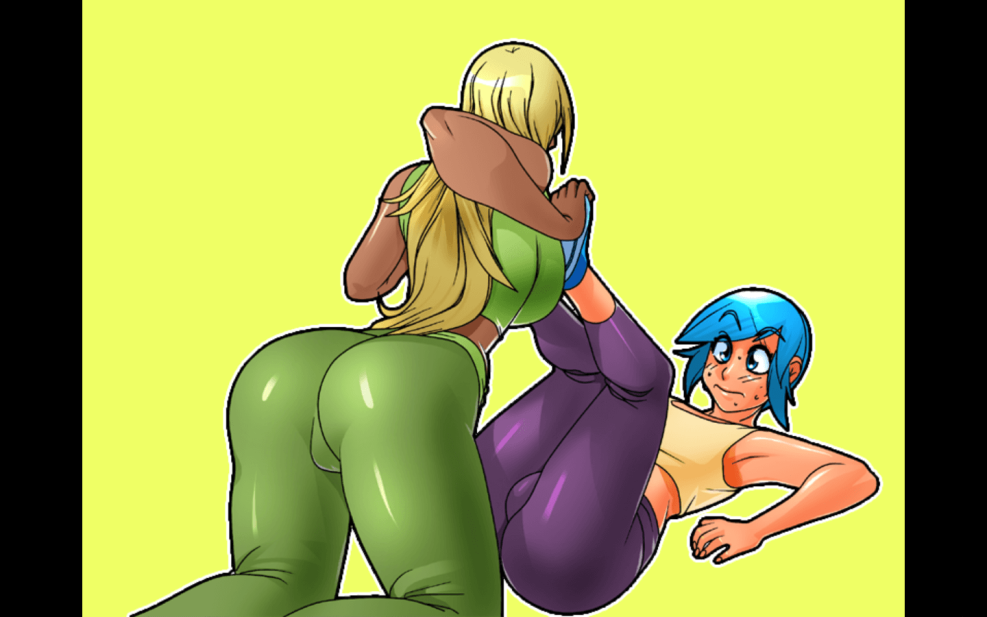 Trans in female thongs