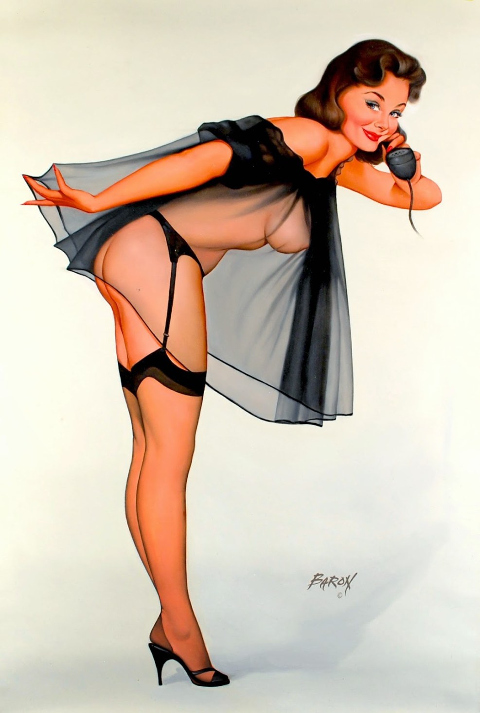 Naked celebrities drawings PIN-up