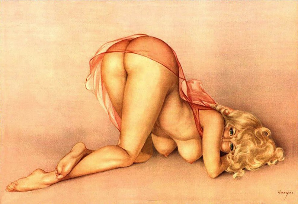 Naked women in the style of PIN AP