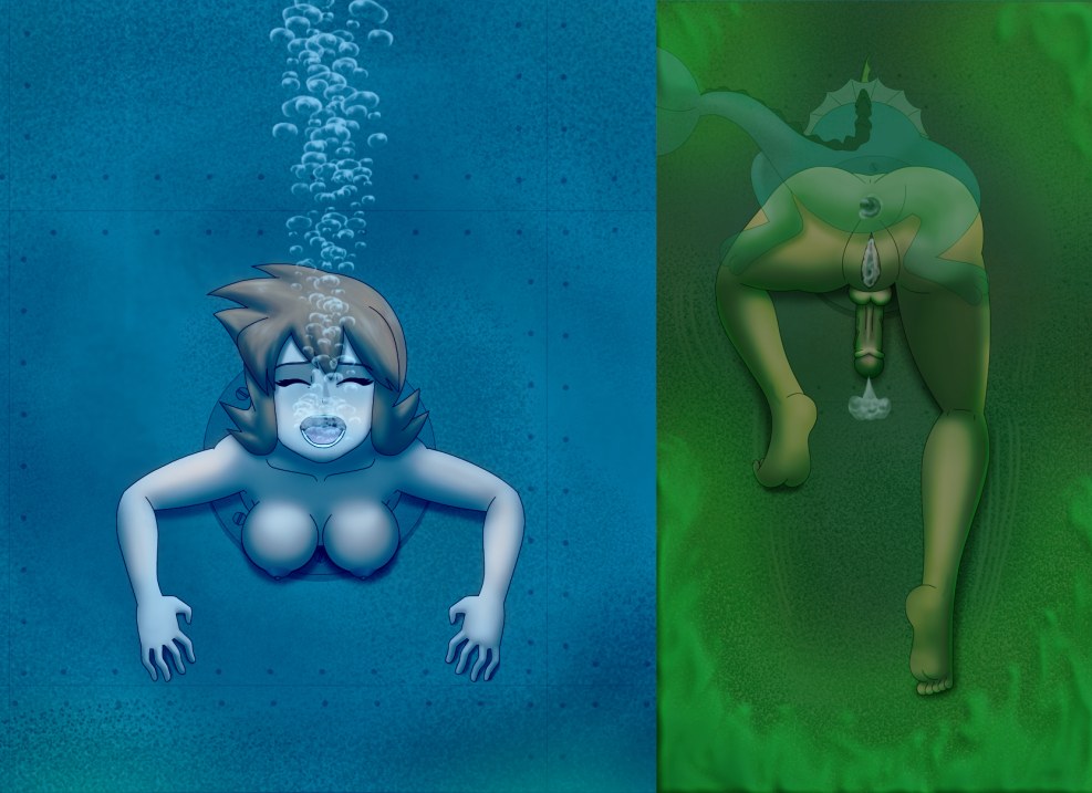 Drowning Hentai Asphyxiation