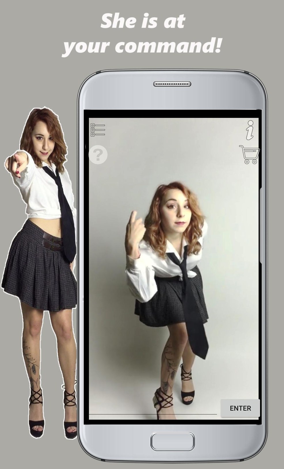 Pocket girl on android