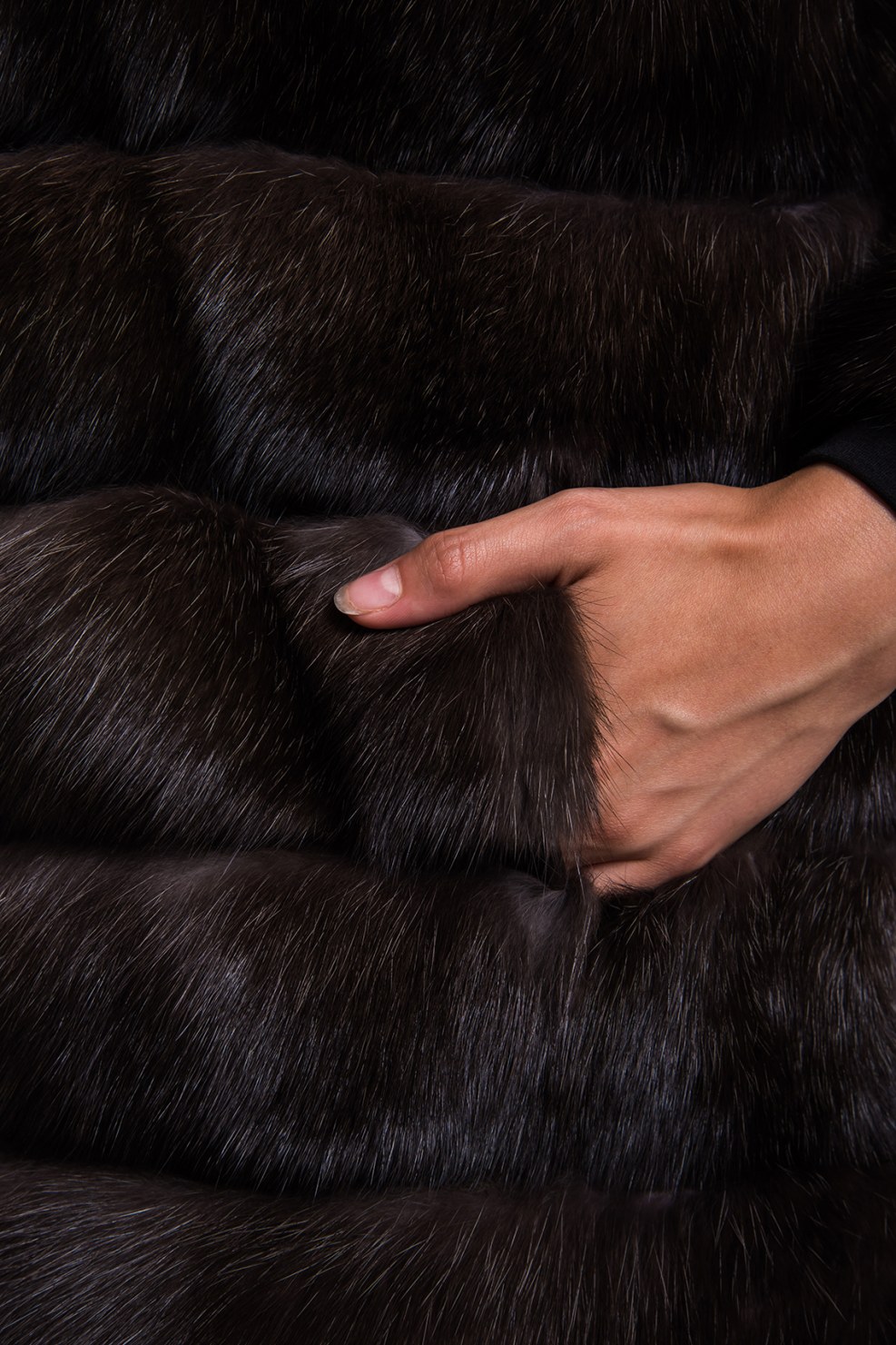 Fur coat Antonio Didone Sable
