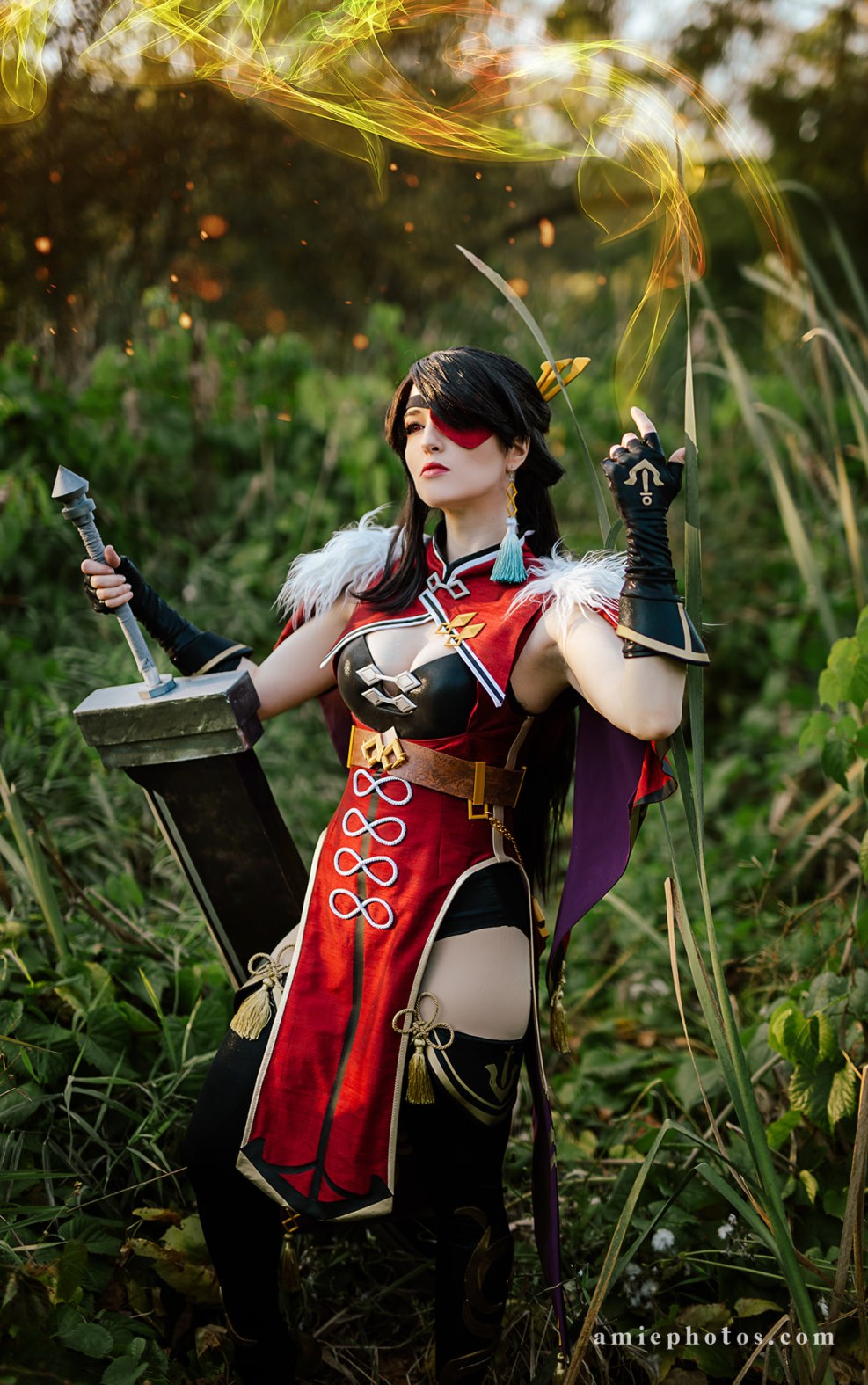 Amber Genshin Cosplay