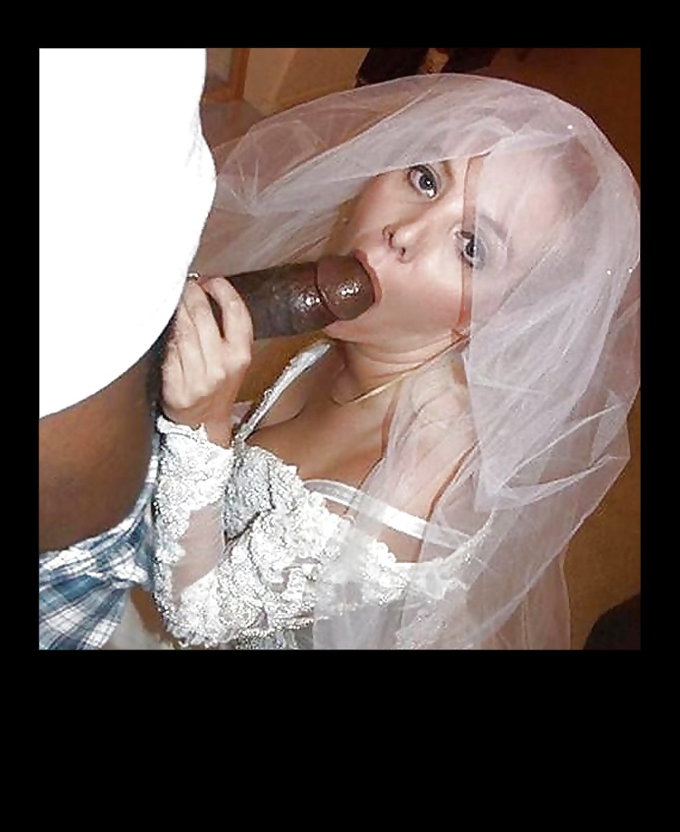 The bride sucks Negro