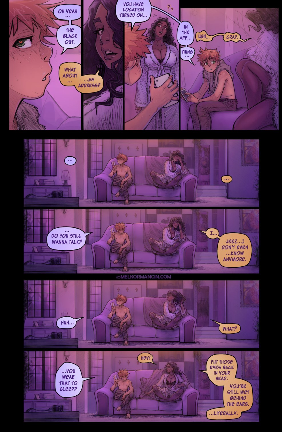 Hentai comic book The Naughty in Law 2