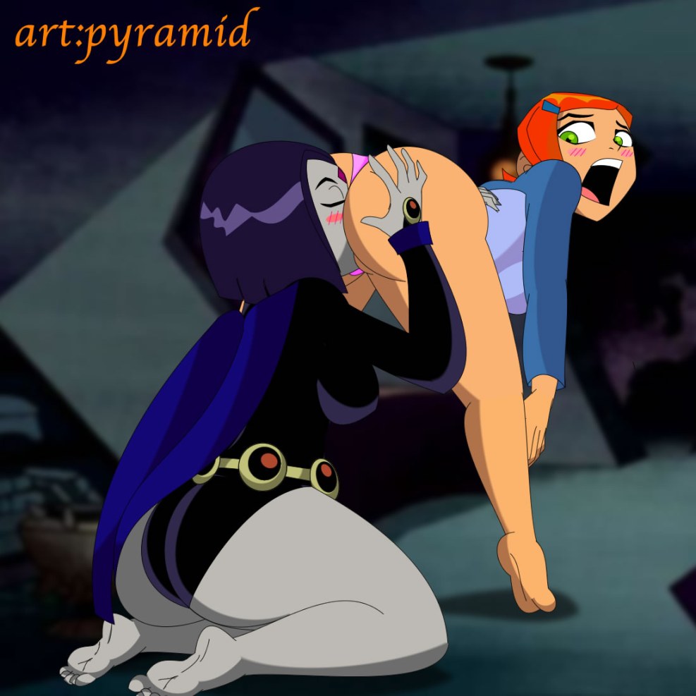 Gwen Tennyson and Rayven Hentai
