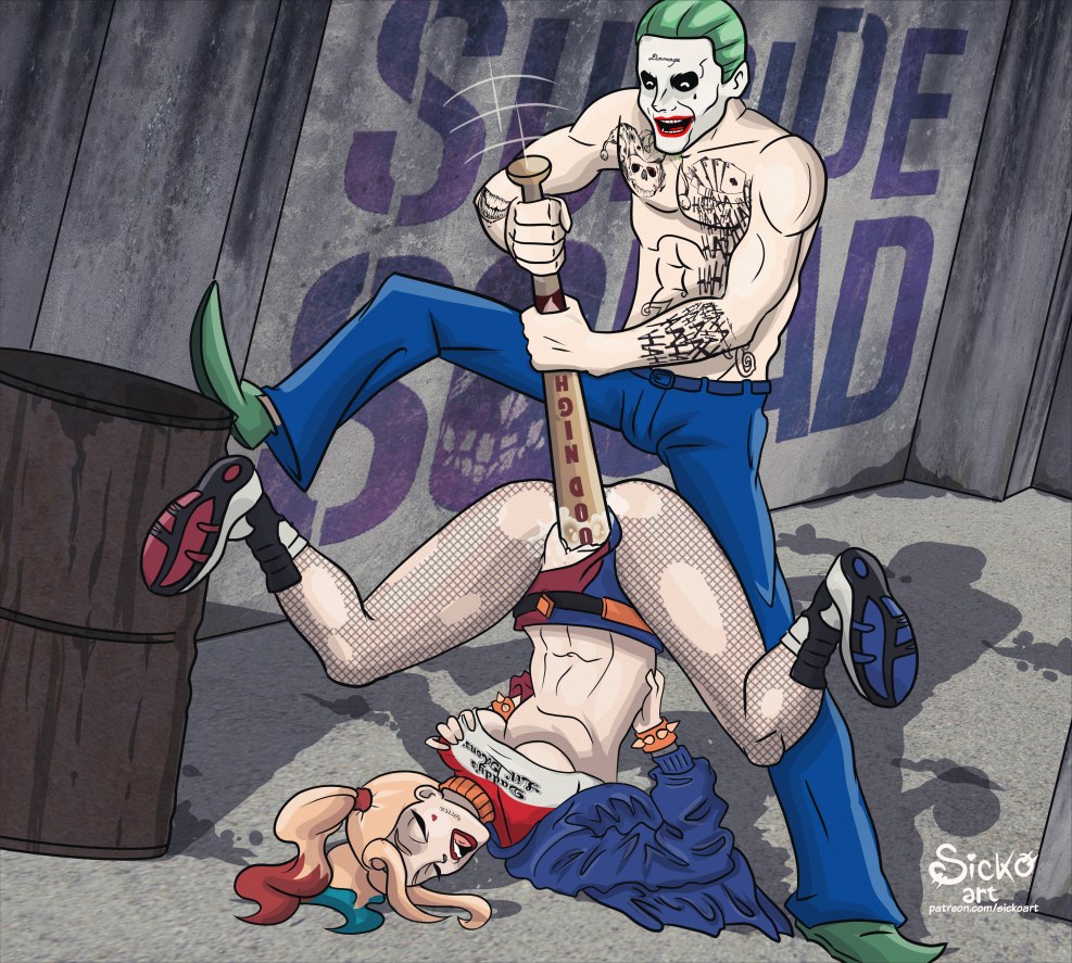 Harley Quin and Joker Hentai