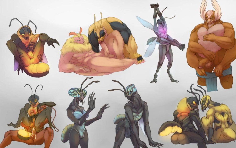 Hentai insects Furry female