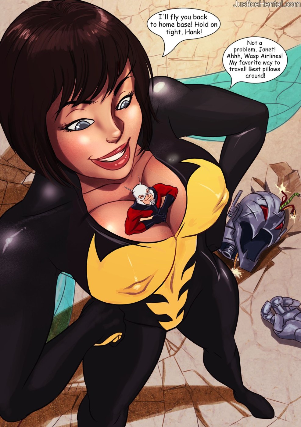 Giantess Janet van Dain Marvel
