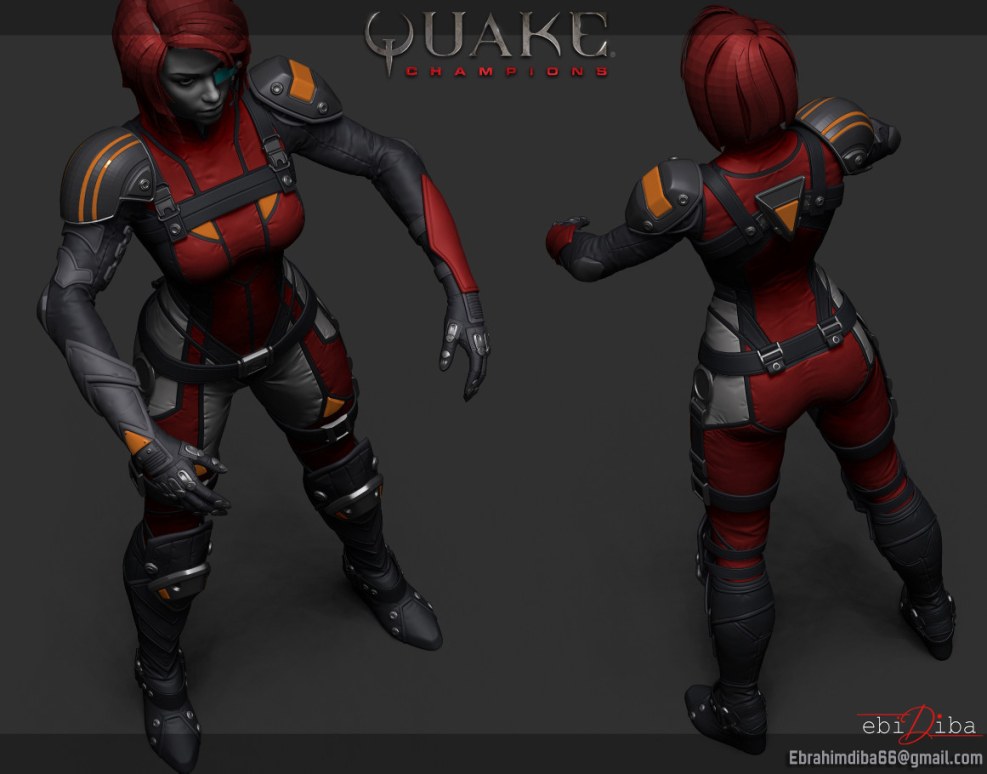 Quake Champions Nyx Ruby