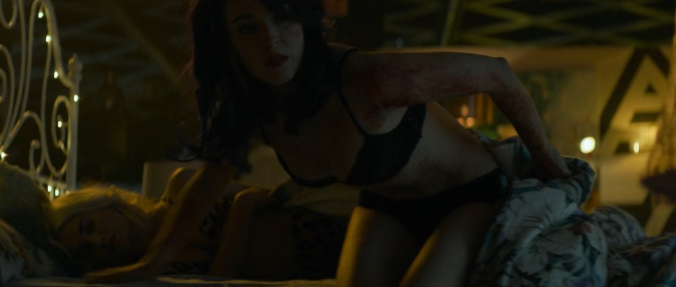 Fucking brunette in clothes