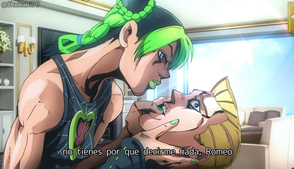 Jojo Stone Oshen Anime