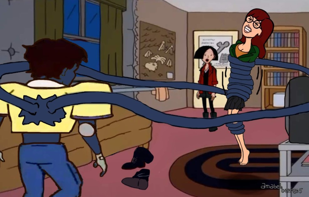 Cartoon Daria Janet Barkch