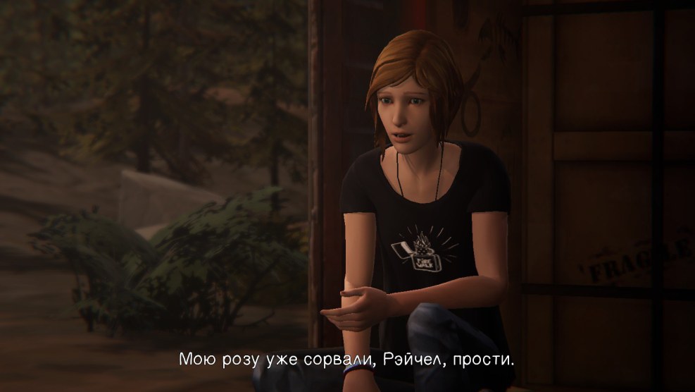 Life is Strange Before the Storm Rachel in the hospital