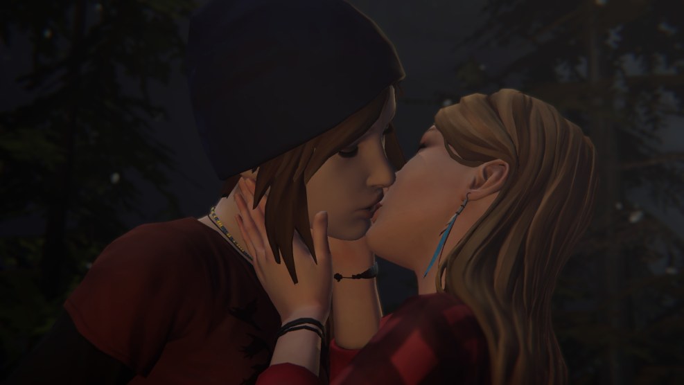 Life is Strange Before the Storm Khlia and Rachel kiss