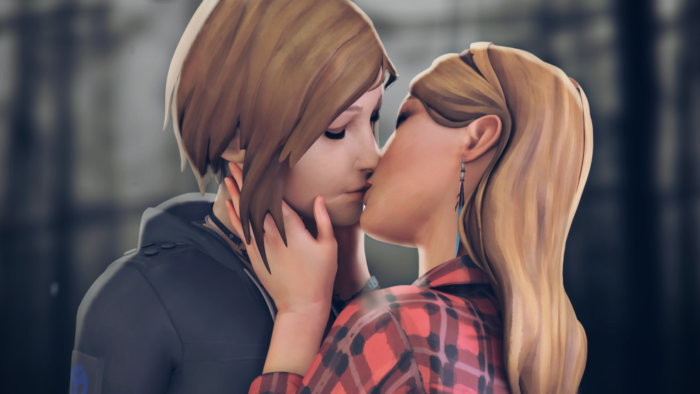 Life is Strange Before the Storm Khlia and Rachel kiss