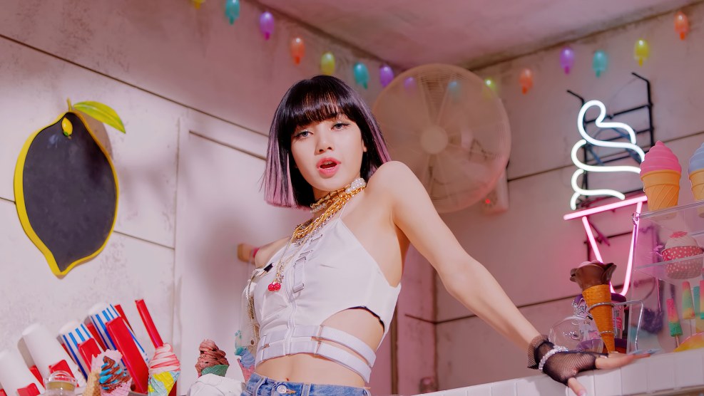 Black Pink Ice Cream Lisa