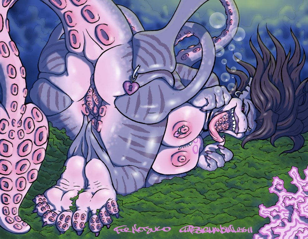 RIN Okumura Hentai Tentacles