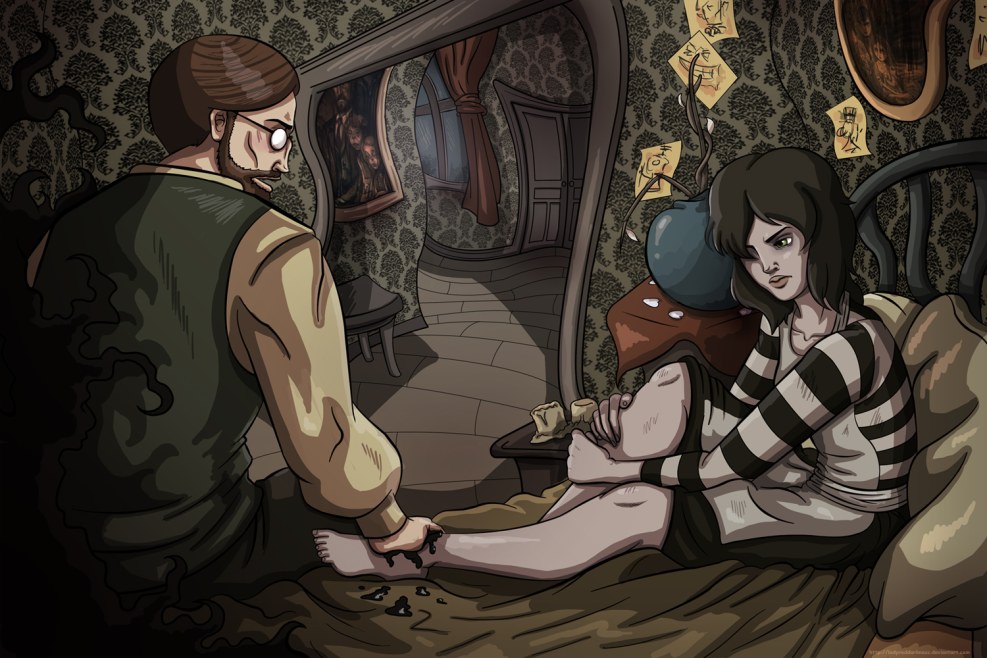 Alisa Liddell and Angus Bambi