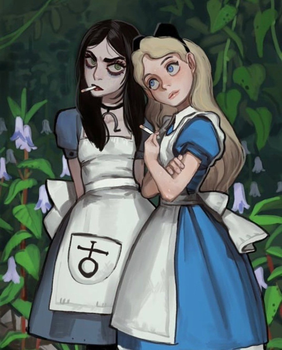 Alice in the Wonder of Wonders and Alice in the country of nightmares