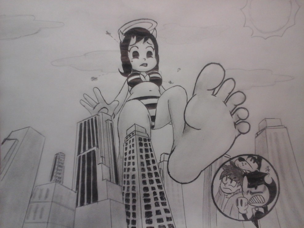 Giantess Alice from Bendy