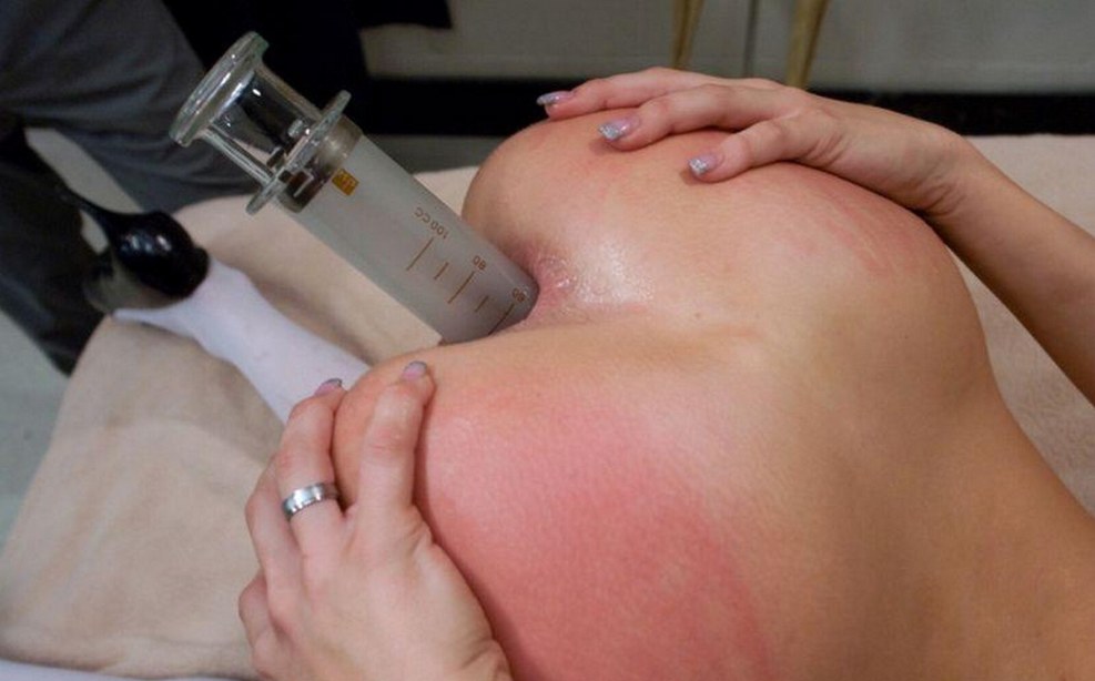 Erotic injections in the ass