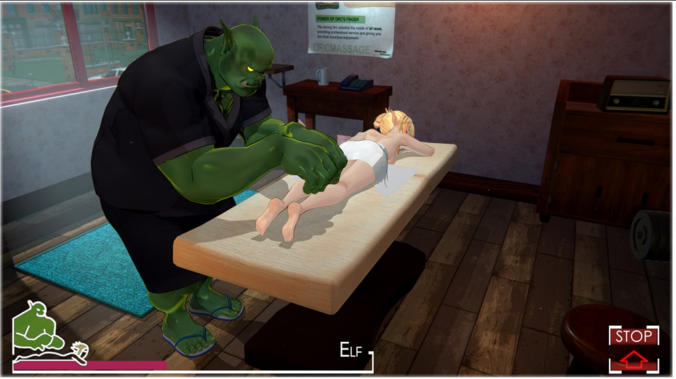 Orc Massage Game