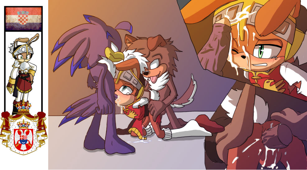 Amy Rose and Sedou Hentai