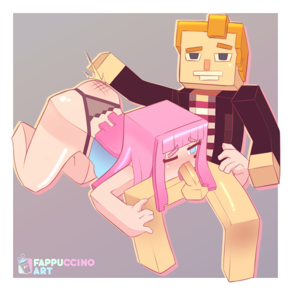 Hentai Minecraft Steve and Steve