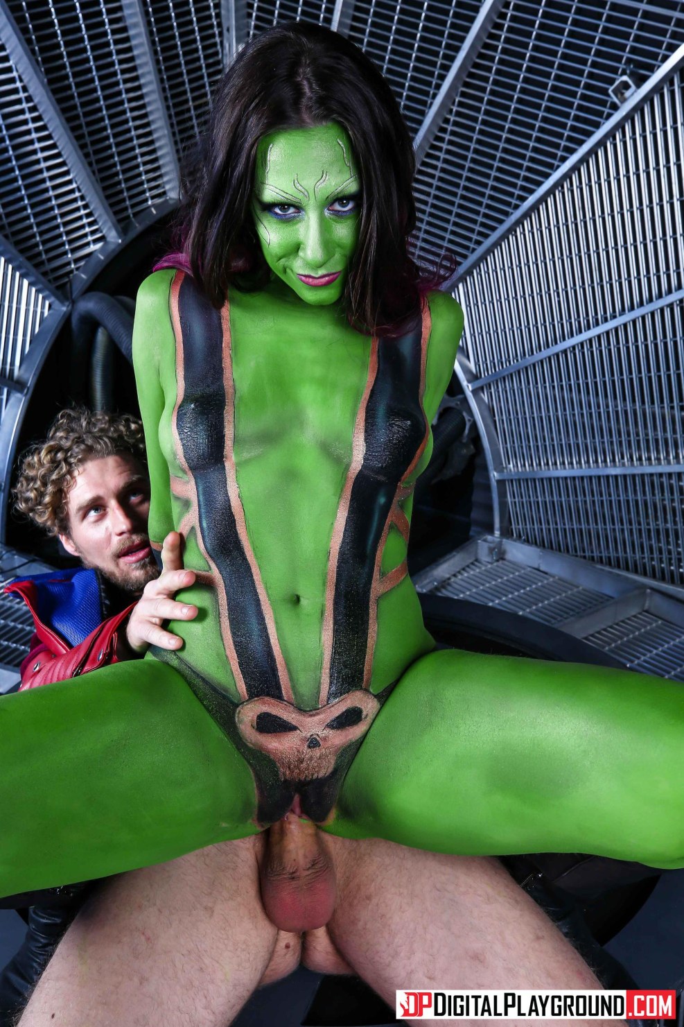 Gamora - Zoe Saldana Hentai