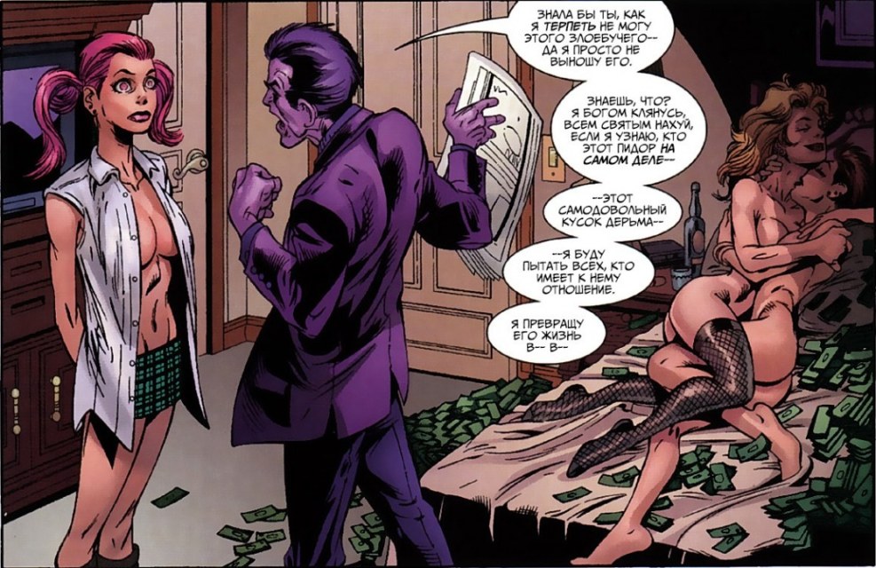 Shaved Blonde Jessica Jones in Bed Giving Blowjob