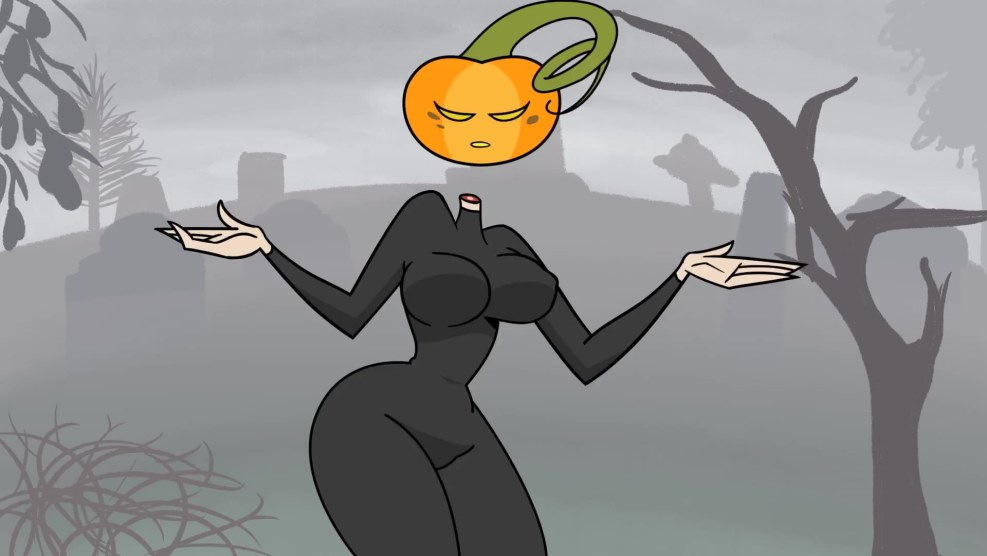 Halloween pumpkin XXX HENTAI