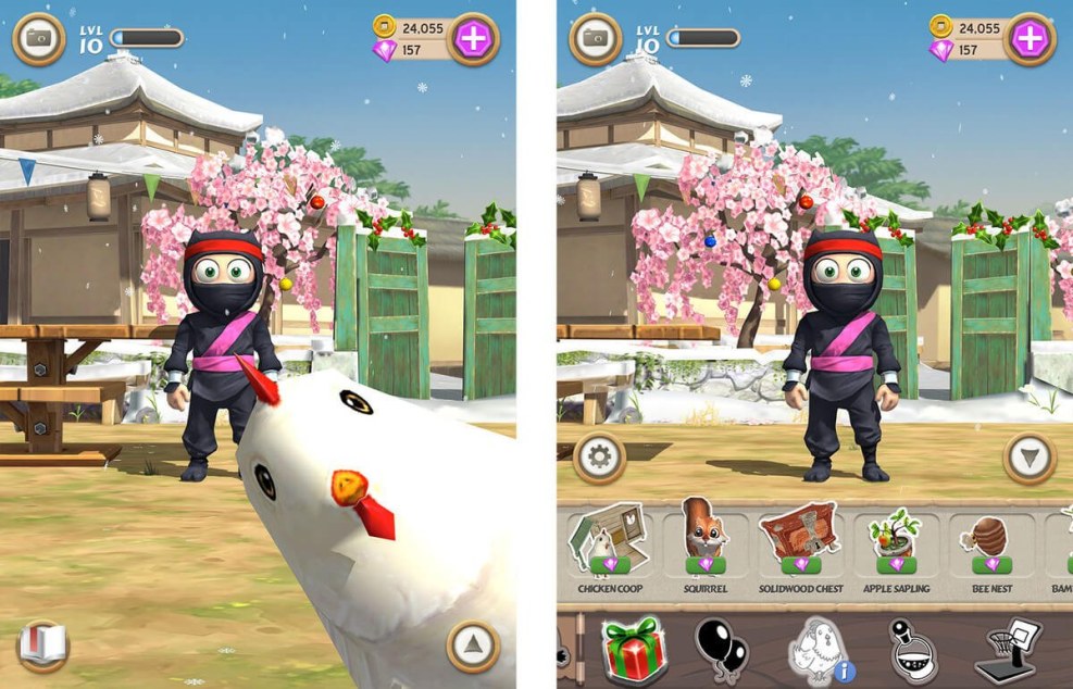 Clumsy Ninja costumes
