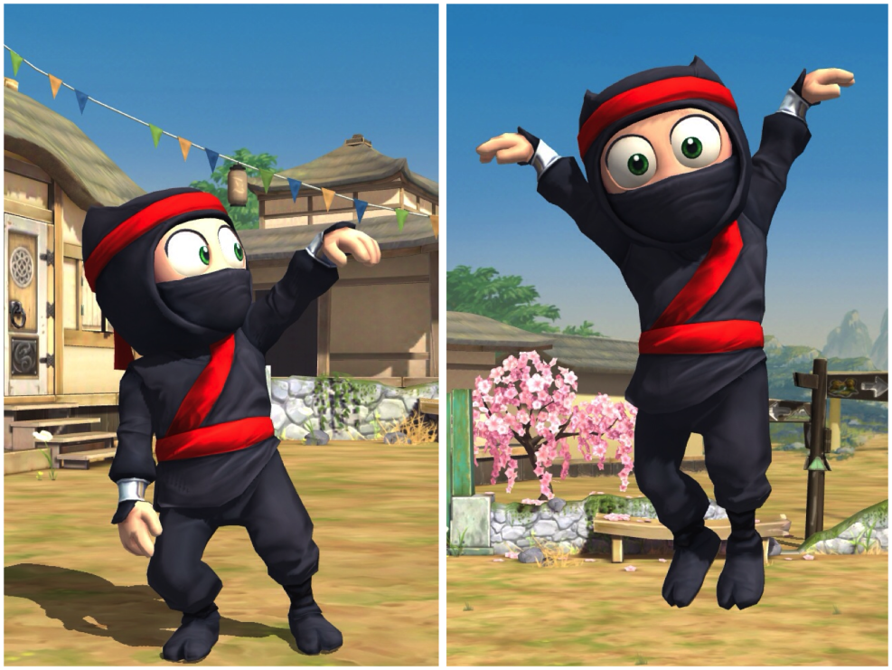 Clumsy Ninja costumes