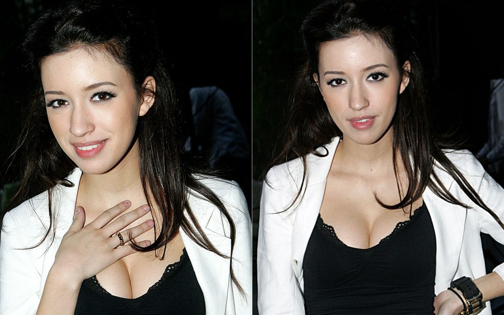 Christian Serratos walking
