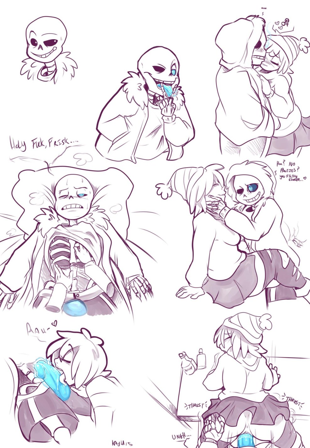 Sans Friske and Papyrus +18