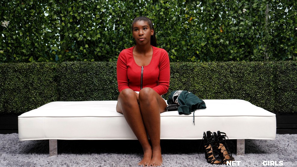 Naked long -legged beauties