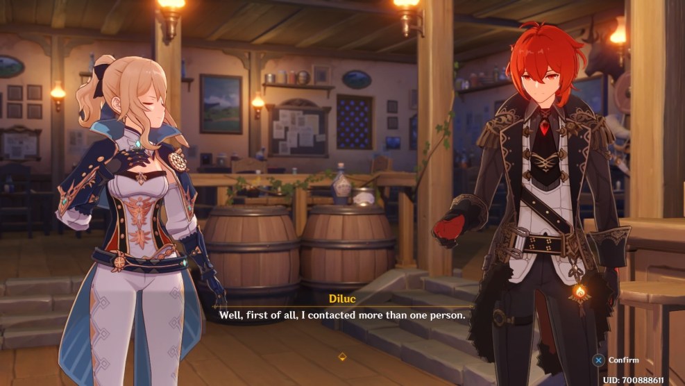 Genshin Impact characters Dilyuk