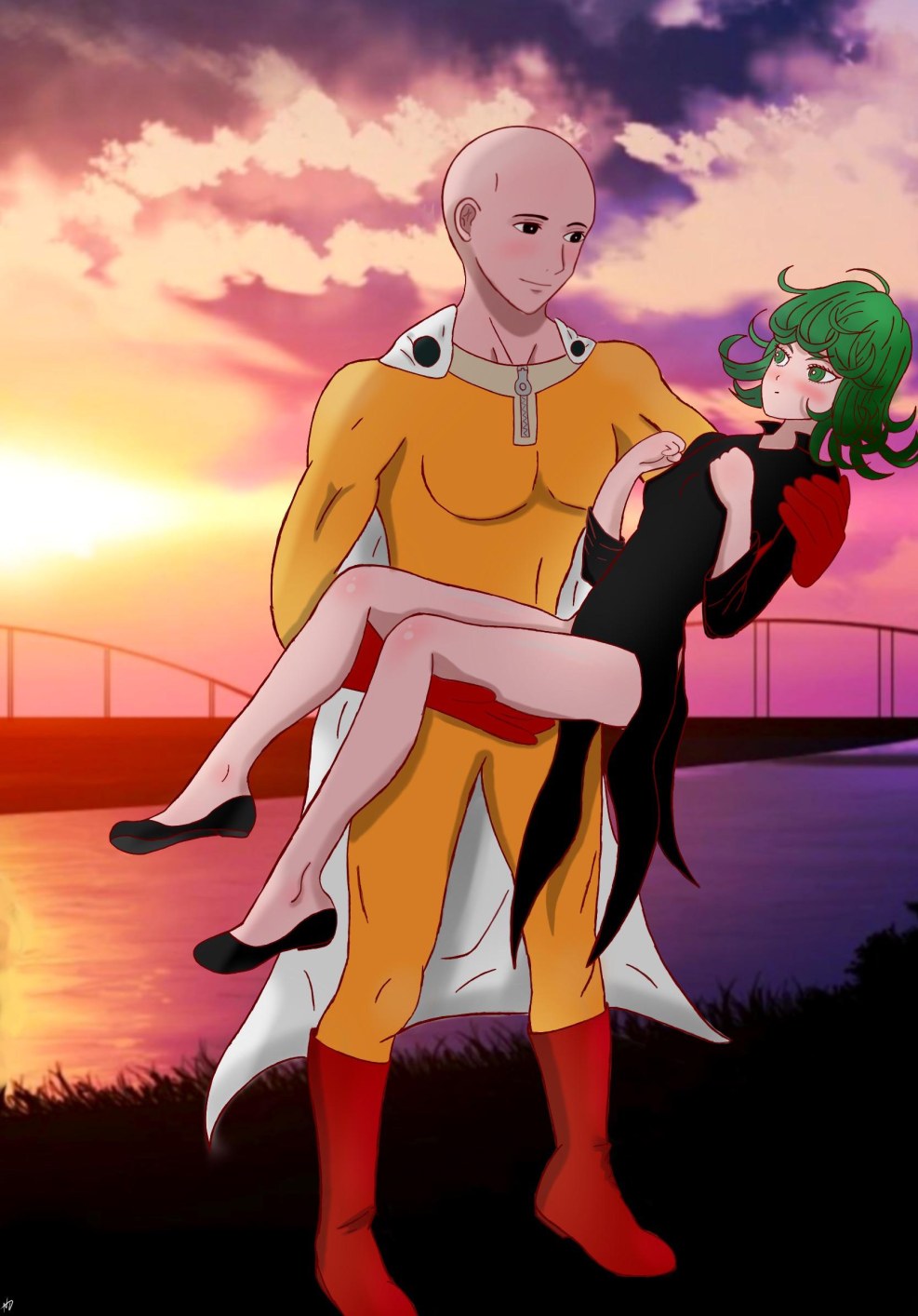 Saitama X Tatsumaki