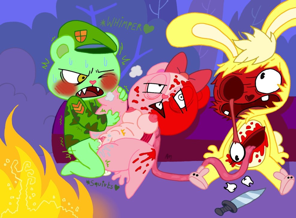 Happy Tits Three Frends